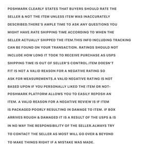 PURCHASE RATING TIPS-PLEASE REVIEW BEFORE PURCHASING